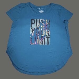 Xersion Green Push Your Limit Tee Size XL